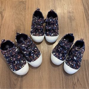 Toddler Girls Parker Floral Print Sneakers- Cat and Jack
